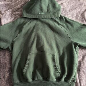Aritzia Dark Green Sweatfleece Hoodie